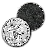 Badgmania Magnet Aimant Frigo 3.8cm 1er RPIMA 1er Régiment