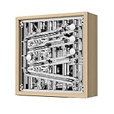 jcwwolk Horloge À Billes De Roulement, Horloge Mécanique