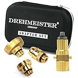 Drehmeister Kit d'adaptateurs GPL M12 Adaptateur pour