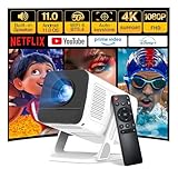 Mini Projecteur avec Wi-FI 6 & Bluetooth 5.4 [Apps