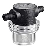 tooloflife Filtre de pompe à eau 1,27 cm - Transparent