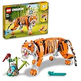 Lego Creator 3-en-1 Sa Majesté Le Tigre - Jeu de Construction