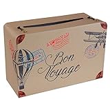 Santex URNE Tirelire Bon Voyage 24X16X10CM Multicolore