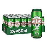 Atlas Pils Bière Blonde Pack 24 Canettes 50cl