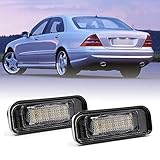 njssjd Feux de plaque d'immatriculation LED 6000 K