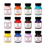 Lot de 12 flacons de peinture pour cuir Angelus - 29,5