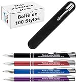 Gravure Events LOT de 100 Stylos personnalisés Entreprise