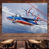 Alpha Jet Patrouille de France Fighter Poster mural