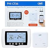 Thermostat Intelligent PNI CT36 sans Fil, avec WiFi,