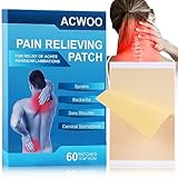 ACWOO Patchs Anti-Douleur, 60Pcs Patchs de Soulagement