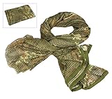 LOOGU – Écharpe tactique en maille camouflage pour