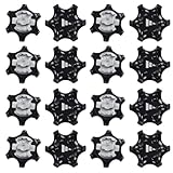 16 pcs Crampons de Chaussures de Golf, Pointes de Cricket,