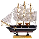Fahibin Bois Nautique Maquette De Voilier,16cm Modèle