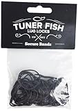 Tuner Fish TFSBBK Lot de 50 élastiques résistants Noir