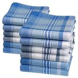 Merrysquare - Mouchoirs en Coton Homme Traditionnels