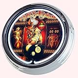 Flipper Eight Ball Deluxe Bally 1984" Horloge murale