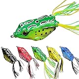senvenelec Lure Ray Frog Topwater Grenouille manivelle