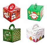 32pcs Boites Cadeau Noël décoratives papier noël cadeau
