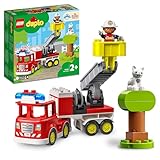 LEGO Duplo Town Le Camion de Pompiers - Jouet Éducatif