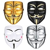 PanBeiQiWEU 4 Pièces V pour Vendetta Guy Masque, Costume