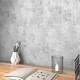 LACHEERY Papier Peint Gris Beton Adhesif Revetement