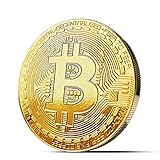 innoGadgets Médaille Physique Bitcoin recouverte d'or