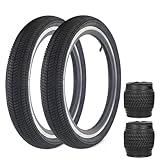 ZUKKA Lot de 2 pneus de vélo 16 x 2,125" 16" 57-305