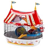 Ferplast Cage à 3 étages pour hamsters CIRCUS FUN,