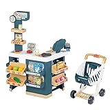 Smoby - Supermarket - Marchande pour Enfant - Chariot