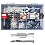 TOX coffret assortiment Plug & Play, 320 pièces, cheville