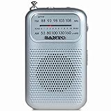 Sanyo Ks112p Radio Poche Am/FM Couleur Argent