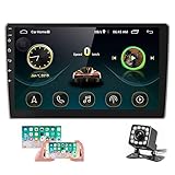 CAMECHO Android 10 Stéréos de Voiture 2Din 10.1" IPS