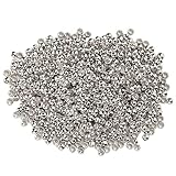 500 Pièces Perles à écraser Perles en Vrac Rondelle