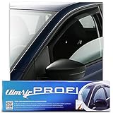 ClimAir Déflecteurs latéraux Noir compatible avec Mercedes