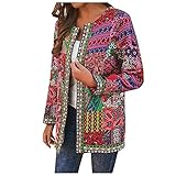 Veste Femme Automne Hiver Ethnique Grande Taille Vestes