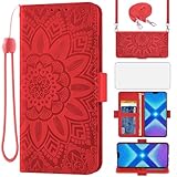 Asuwish Coque pour Huawei Honor 8X avec Cordon et Verre