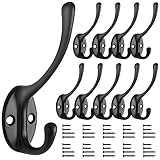Bolatus 10 Pièces Crochet de Manteau Rétro Patère Porte