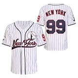 Maillots de Baseball Cousus New York 99 Hip Hop boutonné