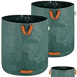 Gardebruk 2x Sacs de jardin 500L 50 kg sac de déchets