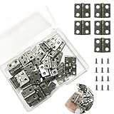 Juland 50 Pièces Mini Charnières Charnières Rétro avec