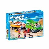 Playmobil - 4144 - Voiture familiale avec remorque