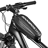 ROCKBROS Sacoche de Guidon VTT Sac Cadre de Vélo Étanche
