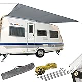 Bo-Camp Auvent Caravane Caravane-Travel-460x240 cm,