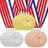 Santme 12 Pièces Médaille de Récompense, Médaille d'or