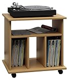 VCM Bois vinyles LP étagère Armoire Rangement média