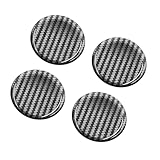 yishao 4 Pièces Autocollants Cache Moyeu pour Fiat