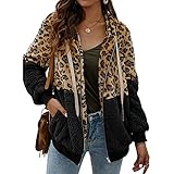 ABINGOO Veste Femme en Fausse Fourrure Pull Polaire