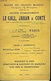 ANCIENS ETABLISSEMENT LE GALL, JAHAN ET CONTE