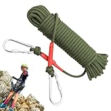 Corde d’Escalade,Corde de Sécurité Extérieure 5m pour