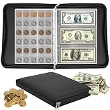 Yunkctuk Album de Collection de Pièces de Monnaie Contient